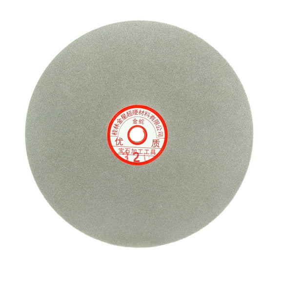 200mm 8-inch Grit 320 Diamond Coated Flat Lap Disk Wheel Grinding Sanding Disc