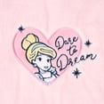 thumbnail image 5 of Disney Princess - Dare to Dream Super Soft Pink Cinderella Baby Blanket, 5 of 7