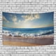 thumbnail image 1 of ABPHQTO Tapiz de playa y océano, decoración para colgar en la pared, decoración del hogar, sala de estar, dormitorio, 150x200 cm, 1 of 4