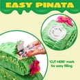 thumbnail image 6 of Joyfy Cinco De Mayo Cactus Pinata for Birthday Party 16.75"x 11.25"x 3" Kids Party Supplies for Fiesta Taco, Luau Event, Mexican Theme Decoration, Taco Tuesday Event, 6 of 8