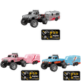 thumbnail image 1 of Mini RC Monster Truck Car With Lights 1 64 Camion Regalo Juguete (gris), 1 of 7