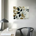 thumbnail image 4 of ARISTURING  Silhouette Neutre I Gold Black Leaves Art Framed Abstract Artwork Giclee Canvas Prints Home Wall Decor Painting, 4 of 6