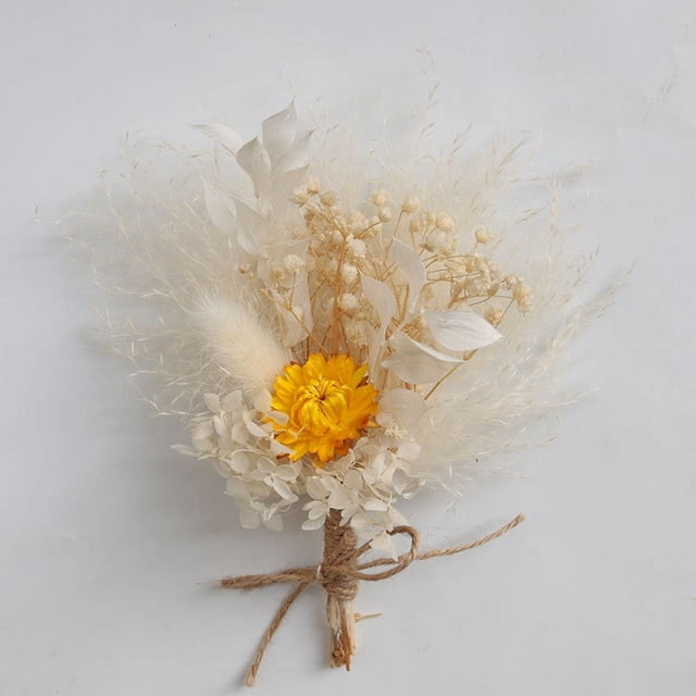 Ramo de flores pequeñas para bebé de Eternal Flower, mini ramo de flores secas, flores combinadas, material de bricolaje, decoración, festival de la diosa, pequeño regalo