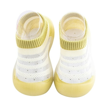 

Youmylove Toddler Shoes Hollow Out Breathable Socks Shoes Soft Sole Non-Slip Wear Out Toddler Floor Shoes Child Lovely Footwear First Walking