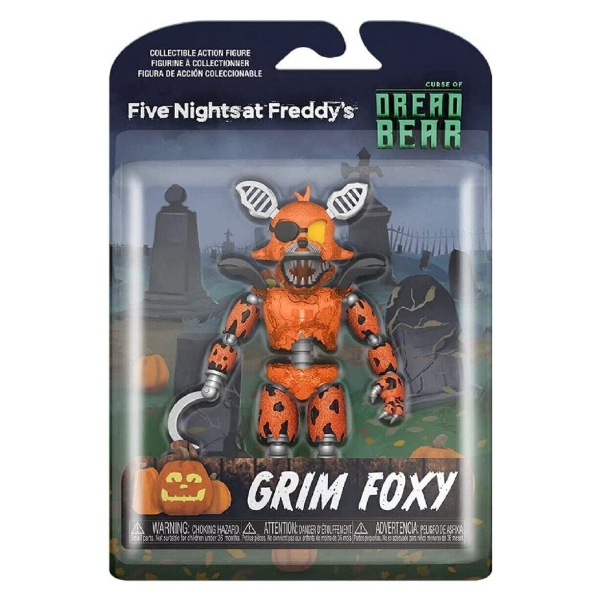 Five Nights at Freddy's, Action Figure, Jack-O-Bonnie, 6.25 inches