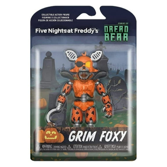 FUNKO ACTION FIGURE: Five Nights at Freddy's Dreadbear - Grim Foxy, Funko, Gifts