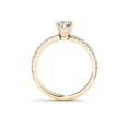 thumbnail image 3 of 1 1/4ct TW Diamond Classic Engagement Ring in 14k Yellow Gold, 3 of 4