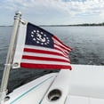 thumbnail image 5 of Anley 12"x18" United States Official Yacht Ensign Flag - USA Nautical Marine Boat Flags Banner, 5 of 7