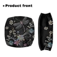 thumbnail image 2 of HELLHERO Dragonfly Floral Machine Washable Backrest Covers Rollator Seat Cover & Secure Fit Reusable and Underseat Accessory for Seniors, 2 of 7