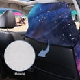 thumbnail image 6 of Xixirimido Palm Trees Galaxy Print Car Seat Cover Front Seat Sweat Towel Bucket Seat Covers for Cars SUV Trucks for Gym Workout Running Swimming Beach Hiking, 2Pack, 6 of 8