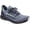Blue, variant on Women's Alegria by PG Lite TRAQ Synq Sneaker Navy Knit 41 M