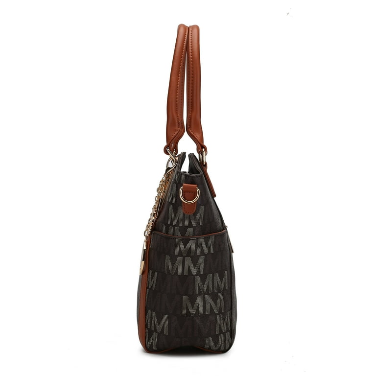 MKF Collection Vanessa M Signature Tote M Signature Tote - Brown By Mia K.