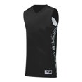 thumbnail image 2 of Augusta 2XL Hook Shot Reversible Jersey Black/Black Digi 1161, 2 of 3