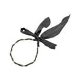 thumbnail image 4 of Unique Bargains 1 Pc Headband Faux Pearl Satin Hair Accessories for Women Black, 4 of 5