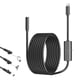 thumbnail image 1 of Endoscope Camera IP67 Waterproof 8MM Hard Wire Pipeline Inspection Borescope with 8 Adjustable LED for IOS 1M, 1 of 5