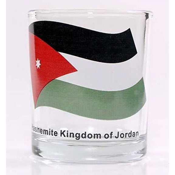 Jordan Flag Shot Glass