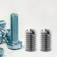 thumbnail image 2 of Miangastore 10 Pcs Metal Thread Repair Inserts Helical Coiled Threaded Sleeves for Lamp and Mechanical Equipment Thread Repair Kit for DIY Projects, 2 of 8
