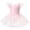 Light Pink, variant on Girls Star Mesh Ballet Dress With Sleeveless Flutter Design Dance Performance Party Clothes