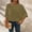 Army Green, variant on Womens Summer Shirts Plus Size Batwing Sleeve Versatile Neck Oversized Tshirts for Women Black 2XL