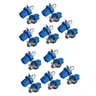 20-Pack 5mm White LED Bulbs – Instrument Cluster Dash Backlight Replacement, 12V