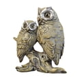 thumbnail image 2 of CUTICATE Owl Statue Animal Sculpture Modern Decorative Figurine Tabletop Ornament for Desk Bookshelf Table Centerpiece Home Decoration A, 2 of 8