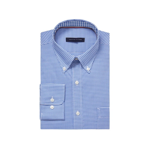 Camisa de vestir Tommy Hilfiger, corte regular, a cuadros vichy, no planchados