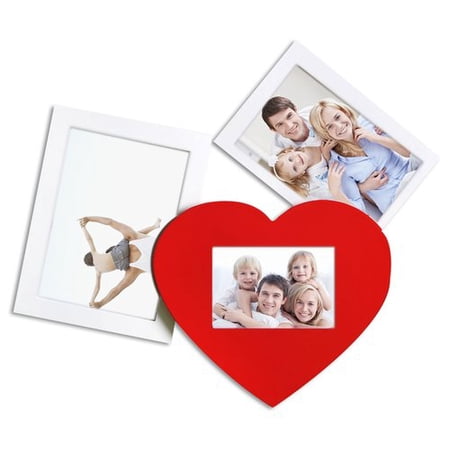 Adeco Trading 3 Opening Decorative Wall Hanging Collage Picture Frame