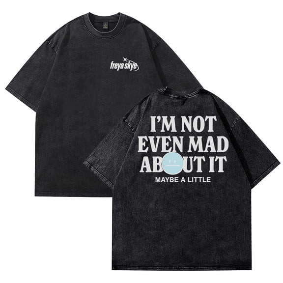 Freya Skye 2025 Tour Merch Tshirt Vintage Washed Cotton Dirtyfit T-Shirt Oversized Black Graphic Tee