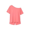 thumbnail image 6 of Sevevn Women’s Casual Set Short Sleeve Off Shoulder Top and Shorts Set Lightweight Breathable Loose Fit Two Piece Outfit, 6 of 9