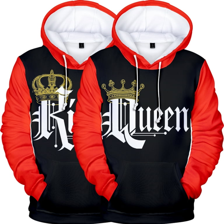 Walmart king and queen best sale hoodies