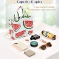 thumbnail image 5 of FORMRS Womens Corduroy Tote Bag Crossbody Shoulder Handbag with Pocket, Cute Watermelon, 5 of 7