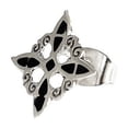 thumbnail image 4 of JOYARIS Aretes Broquel Pendiente Nudo De Bruja Liso Plata Ley 925 A-0000052, 4 of 4
