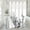 Dark gray, variant on No Hook Eucalyptus Shower Curtain,Snap-in Fabric Liner Set,with See Through Top Window, 72x74 inch