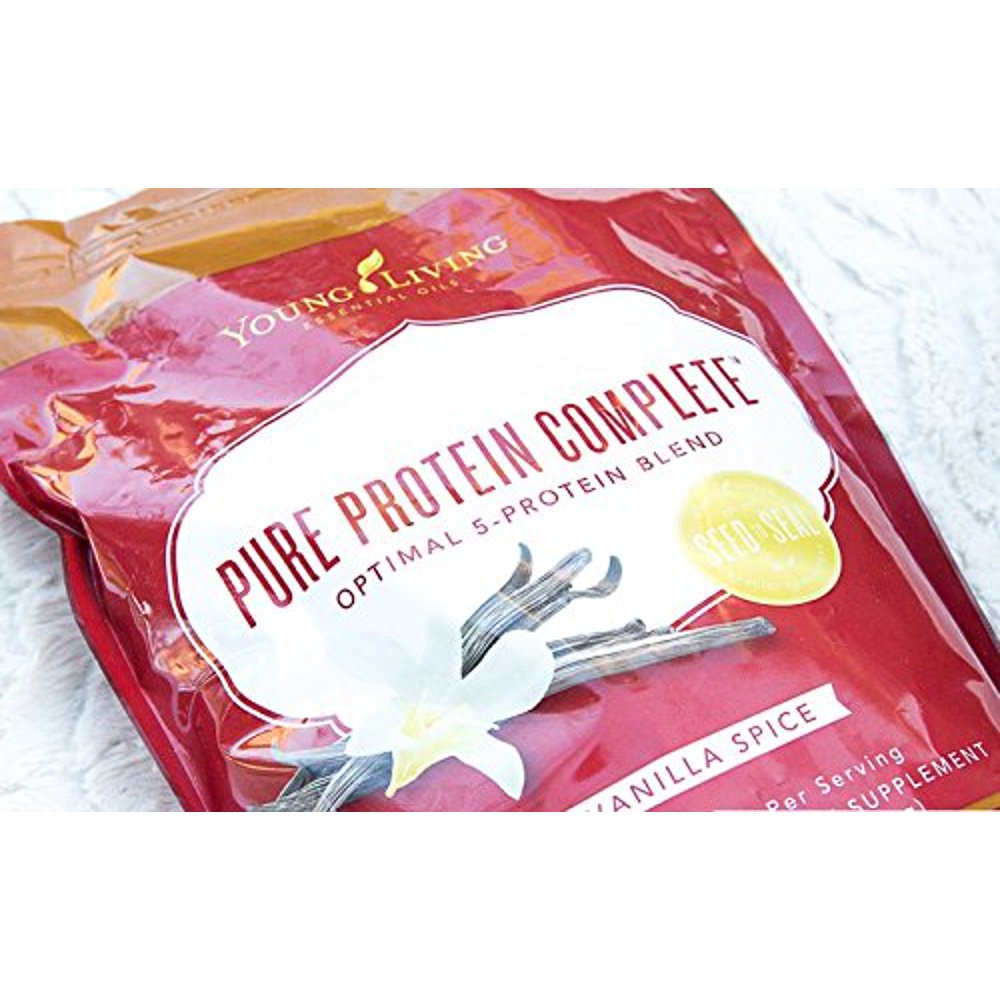 Young Living Pure Protein Complete 5protein Blend Vanilla Spice 26.02