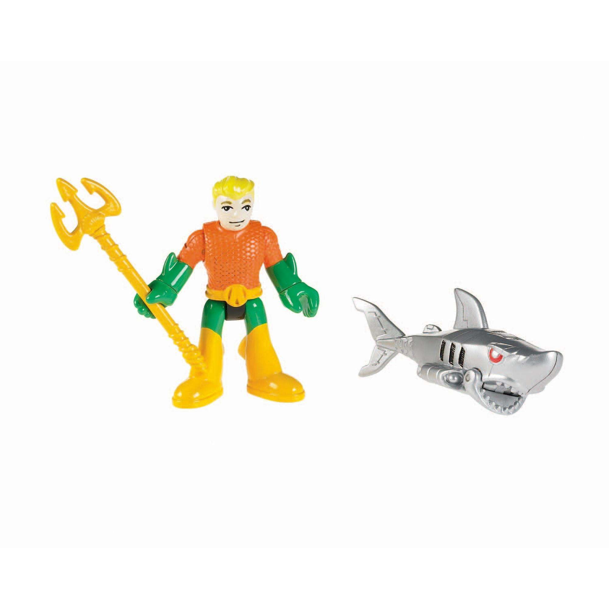 Fisher-Price Imaginext DC comic Super Friends Action Figures SHARK OCEAN SREIES