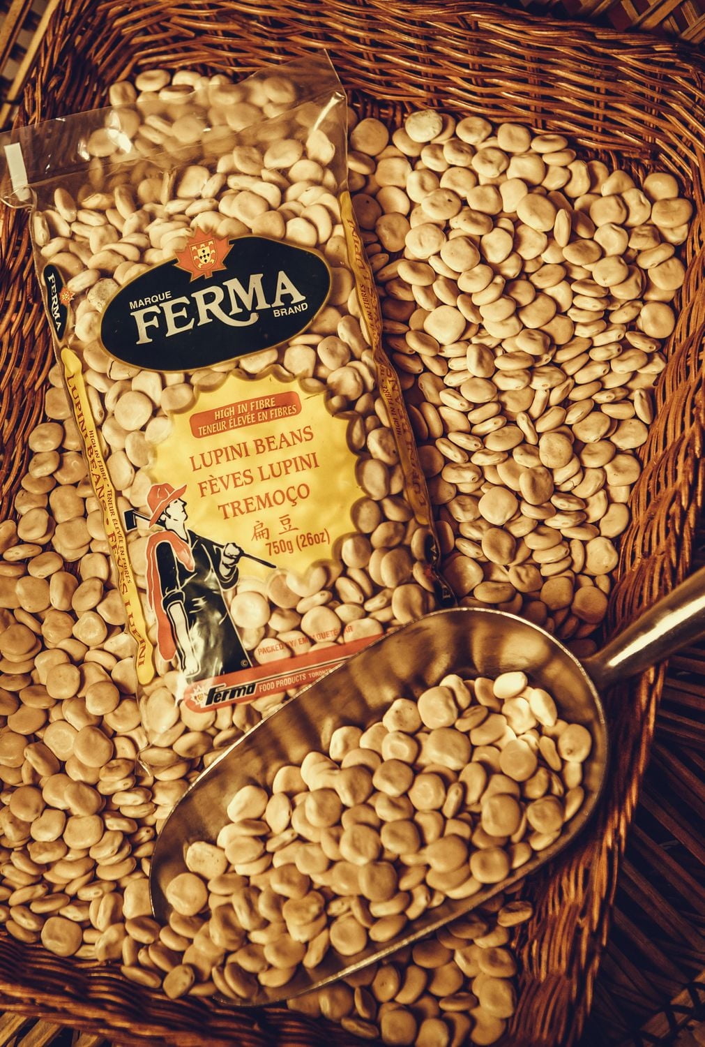 Feves Lupini Ferma vendre la quantité 750g