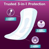 Poise Ultra Thin Postpartum Incontinence Pads, Light Absorbency ...