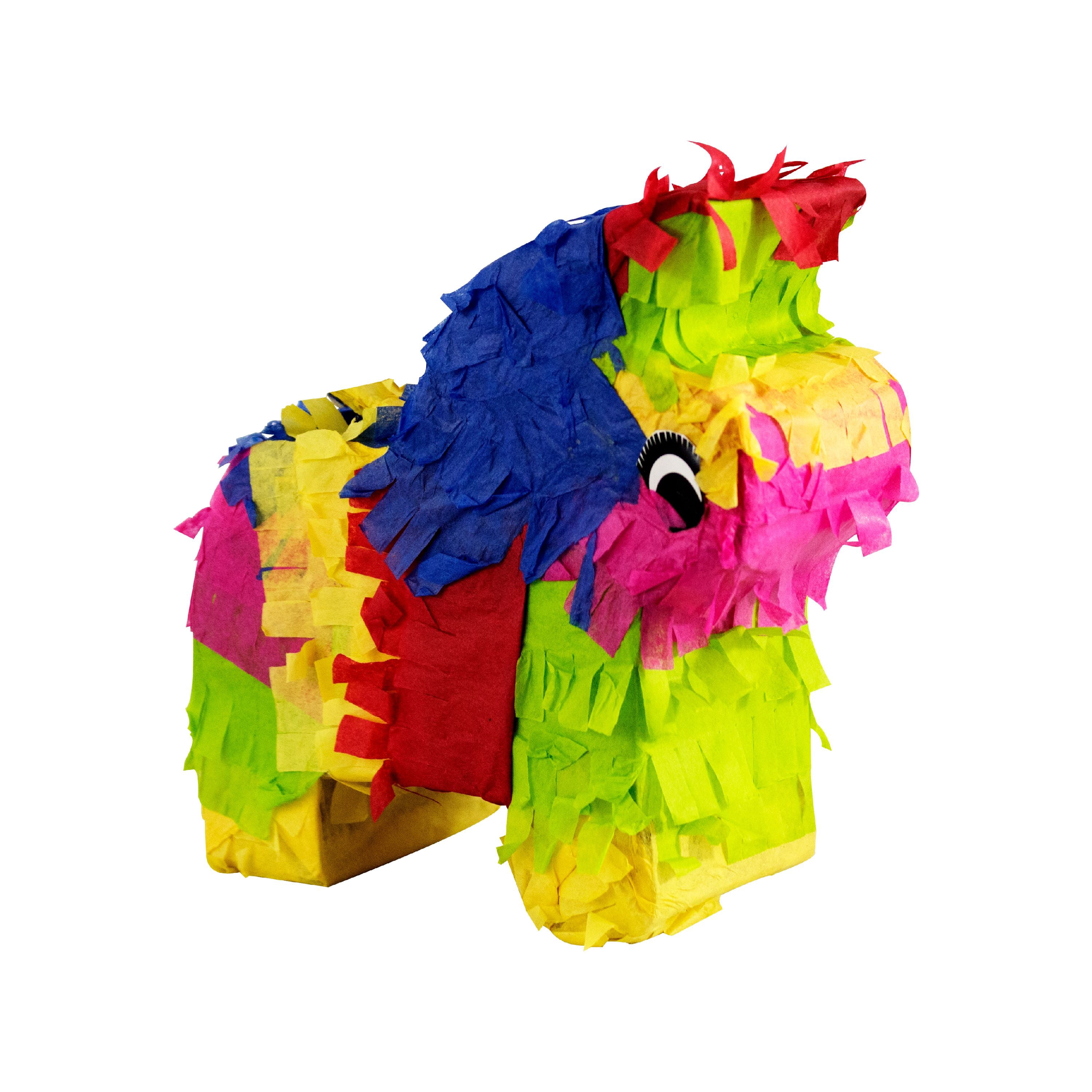Extra Mini Donkey Party Pinata, 8" Pinata, Traditionally Handcrafted