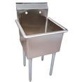 thumbnail image 3 of BK Resources BKUS-1-18-14 Utility Sink, 1 Compartment, SS, 18L x 18W x 14D, 3 of 3