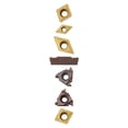 thumbnail image 2 of BTOER 7pcs Carbide Inserts for Use with For 16mm Shank Lathe Boring Bar Tool Holder Excellent Wear Resistance Features, 2 of 9