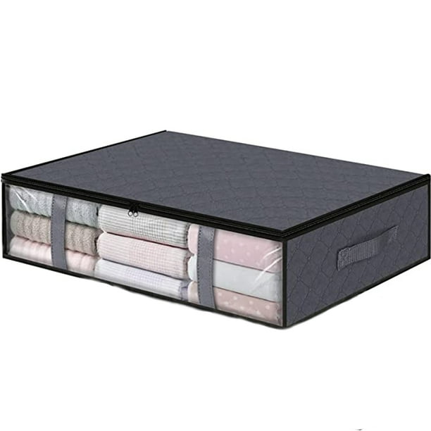 Extra Large Under Bed Storage Bags [1 Pack] Thick Fabric Under Bed