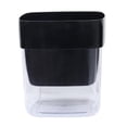 thumbnail image 2 of Mosiee 3 Pcs Pots Auto-Arrosants avec Drainage Réservoir Visible Pots Double Couche Plastique, 2 of 8