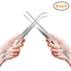 thumbnail image 4 of Juego De Pinzas De Cocina Gutsdoor, Pinzas De Acero Inoxidable, Juego De 2 Con Puntas Dentadas De Precisión Para Cocinar (Juego De 8 Pulgadas), 4 of 5