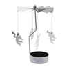 thumbnail image 5 of Candelero giratorio giratorio con luz de té, candelabro de metal para decoración del hogar de Navidad, candelabro de metal Yuarrent JJ8918-01B, 5 of 5