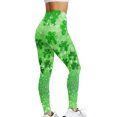 thumbnail image 4 of Rovga Women'S Leggings Soft Yoga Pants St. Patricks Day Print High Waist Yoga Pants For Leggings Tights Yoga Running Fitness High Waist Leggings, 4 of 5