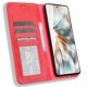 thumbnail image 2 of For ZTE nubia Z60S Pro 5G Leather Case Wallet Stand Retro Texture Phone Cover - Black, 2 of 5