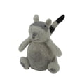 thumbnail image 4 of Gallerie 4.5" Wool Raccoon Christmas Ornament - Gray/Black, 4 of 7