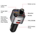 thumbnail image 4 of Bluetooth 5.0 FM Wireless Transmitter for Car Hands-Free Calls Radio Adapter Music Player/Car Kit with Bass Booste, 4 of 8