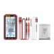 thumbnail image 3 of Multímetro digital portátil perfecl 620A equipo de medición rojo, 3 of 8