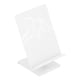 thumbnail image 3 of Soporte Para Teléfono De Mesa, Soporte Para Teléfono De Forma única De Alta Dureza Con Alfombrilla Antideslizante Para Teléfonos Móviles, Tabletas Y Computadoras Cergrey Blanco, 3 of 8
